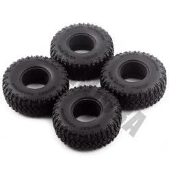 INJORA 4Pcs 1.55" Soft Rubber Wheel Tires 1.55 Inch Tyre For RC Crawler Car Tamiya CC01 LC70 LC80 1/18 Aixal UTB18 Capra -Remote Control Car Shop Sf93d2ac522f84e53b7ef8f40d502fa82i