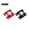 INJORA 16g CNC Aliuminum Skid Plate Transmission Mount For 1/18 RC Crawler Car TRX4M Upgrade Parts (4M-07)