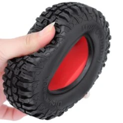 INJORA 4PCS 1.9" Rubber Wheel Tires With Dual Stage TPE Foam For RC Crawler Car Axial SCX10 90046 TRX4 D90 Redcat Gen8 -Remote Control Car Shop Sfeb0b78afafb486a86a1e8c2f8c881bd9