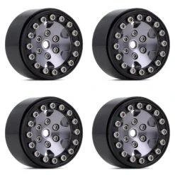 INJORA 4PCS CNC Aluminum 1.0" Beadlock Wheel Rim For 1/24 RC Crawler Car Axial SCX24 FCX24 Enduro24 AX24 (W1026) -Remote Control Car Shop Sffd77dbd2ee94765b902b74085d43c47s