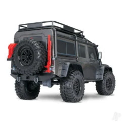 Traxxas TRX-4 Land Rover Defender 1:10 4X4 Electric Trail Crawler, SILVER (+ TQi 4-ch, XL-5 HV, Titan 550) TRX82056-4-SLVR -Remote Control Car Shop TRX82056 4 SLVR 1