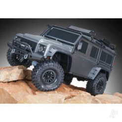Traxxas TRX-4 Land Rover Defender 1:10 4X4 Electric Trail Crawler, SILVER (+ TQi 4-ch, XL-5 HV, Titan 550) TRX82056-4-SLVR -Remote Control Car Shop TRX82056 4 SLVR 3