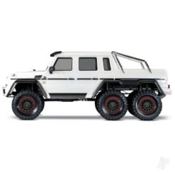 TRAXXAS TRX-6 Mercedes-Benz G 63 AMG 1:10 6X6 Electric Scale & Trail Crawler (+ TQi 4-ch, XL-5 HV, Titan 550) Metallic White TRX88096-4-WHT 13 TRAXXAS TRX-6 Mercedes-Benz G 63 AMG 1:10 6X6 Electric Scale & Trail Crawler (+ TQi 4-ch, XL-5 HV, Titan 550) Metallic White TRX88096-4-WHT -Remote Control Car Shop TRX88096 4 WHT 2
