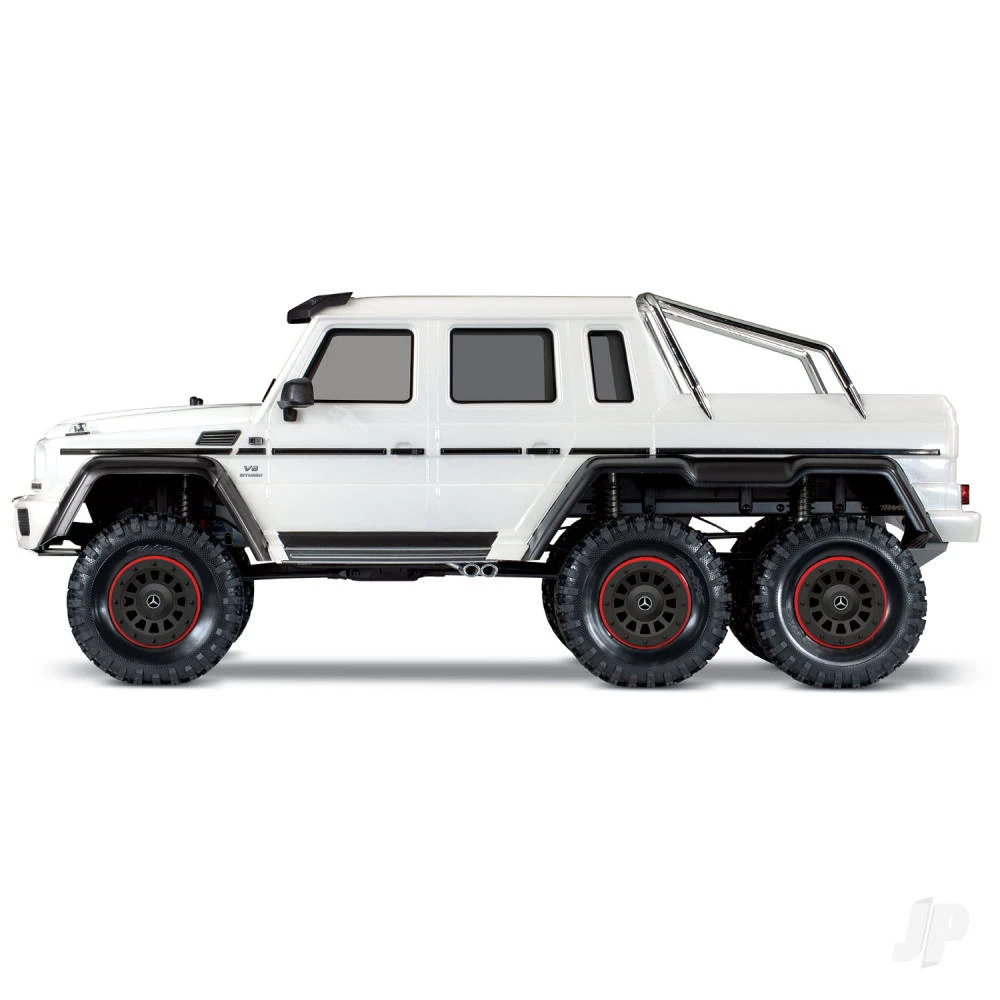 TRAXXAS TRX-6 Mercedes-Benz G 63 AMG 1:10 6X6 Electric Scale & Trail Crawler (+ TQi 4-ch, XL-5 HV, Titan 550) Metallic White TRX88096-4-WHT 3 TRAXXAS TRX-6 Mercedes-Benz G 63 AMG 1:10 6X6 Electric Scale & Trail Crawler (+ TQi 4-ch, XL-5 HV, Titan 550) Metallic White TRX88096-4-WHT - Image 3