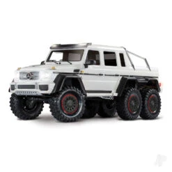 TRAXXAS TRX-6 Mercedes-Benz G 63 AMG 1:10 6X6 Electric Scale & Trail Crawler (+ TQi 4-ch, XL-5 HV, Titan 550) Metallic White TRX88096-4-WHT