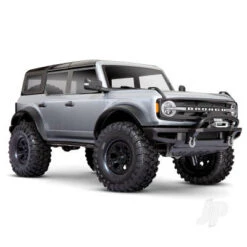 TRAXXAS Iconic Silver TRX-4 2021 Ford Bronco 1:10 4X4 Electric Scale & Trail Crawler (+ TQi 4-ch, XL-5 HV, Titan 550) TRX92076-4-SLVR