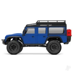 Traxxas TRX-4m Land Rover Defender 1:18 4X4 Electric Trail Crawler, BLUE (+ TQ 2-ch, ECM-2.5, Titan 87T, 750mAh 2-Cell LiPo, USB Charger) TRX97054-1-BLUE -Remote Control Car Shop TRX97054 1 BLUE 3