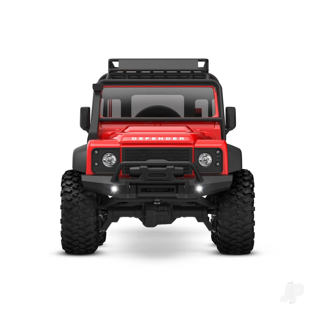 Traxxas TRX-4m Land Rover Defender 1:18 4X4 Electric Trail Crawler, RED (+ TQ 2-ch, ECM-2.5, Titan 87T, 750mAh 2-Cell LiPo, USB Charger) TRX97054-1-RED 3 Traxxas TRX-4m Land Rover Defender 1:18 4X4 Electric Trail Crawler, RED (+ TQ 2-ch, ECM-2.5, Titan 87T, 750mAh 2-Cell LiPo, USB Charger) TRX97054-1-RED - Image 3