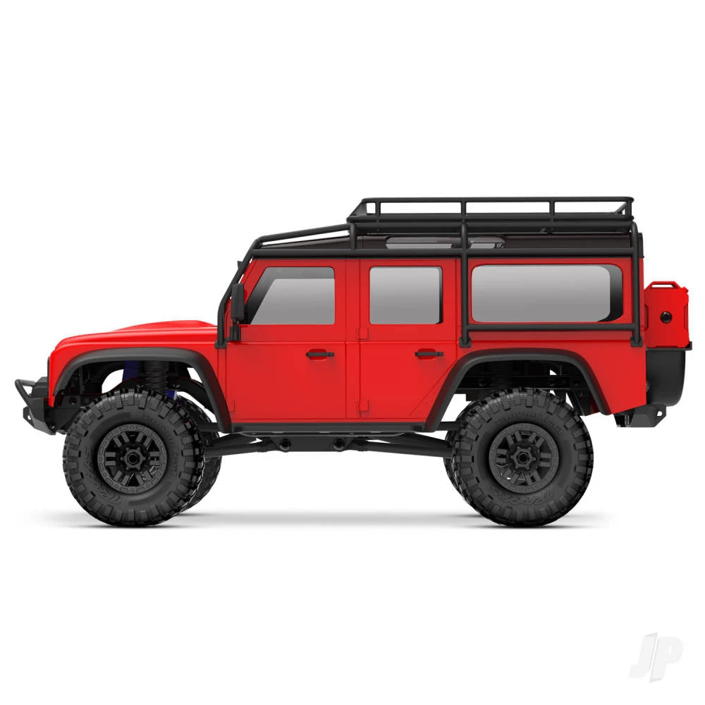 Traxxas TRX-4m Land Rover Defender 1:18 4X4 Electric Trail Crawler, RED (+ TQ 2-ch, ECM-2.5, Titan 87T, 750mAh 2-Cell LiPo, USB Charger) TRX97054-1-RED 4 Traxxas TRX-4m Land Rover Defender 1:18 4X4 Electric Trail Crawler, RED (+ TQ 2-ch, ECM-2.5, Titan 87T, 750mAh 2-Cell LiPo, USB Charger) TRX97054-1-RED - Image 4