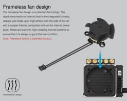 Hobbywing XERUN XR10 PRO V4 G2S SPEED CONTROL - BLACK HW30112613 -Remote Control Car Shop image4