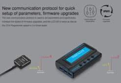 Hobbywing XERUN XR10 PRO V4 G2S SPEED CONTROL - BLACK HW30112613 -Remote Control Car Shop image5