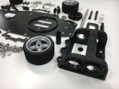 Kamtec Hot Hatch Rolling Chassis KIT + Lexan Shell - Kamtec Classic Hot Rod -Remote Control Car Shop image 2