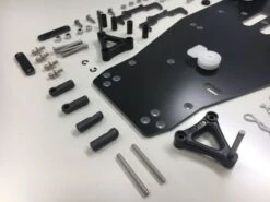 Kamtec Hot Hatch Rolling Chassis KIT + Lexan Shell - Kamtec Classic Hot Rod -Remote Control Car Shop image 4