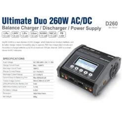 SKY RC D260 AC/DC CHARGER SK-100157 -Remote Control Car Shop sk 100157 6